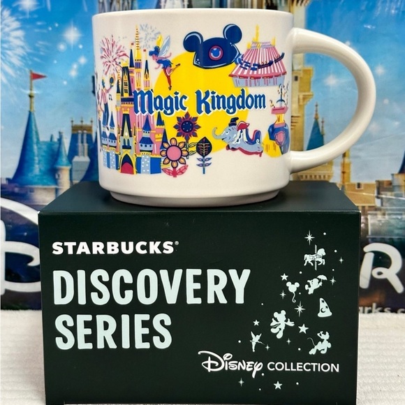 New 2024 Disney Starbucks Discovery Series Magic Kingdom Mug - Picture 1 of 5